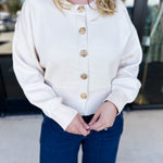 The Rose Cardigan-230 Sweaters/Cardis-ENTRO-July & June Women's Fashion Boutique Located in San Antonio, Texas