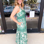 The Madrid Midi Dress-500 Midi-ENTRO-July & June Women's Fashion Boutique Located in San Antonio, Texas
