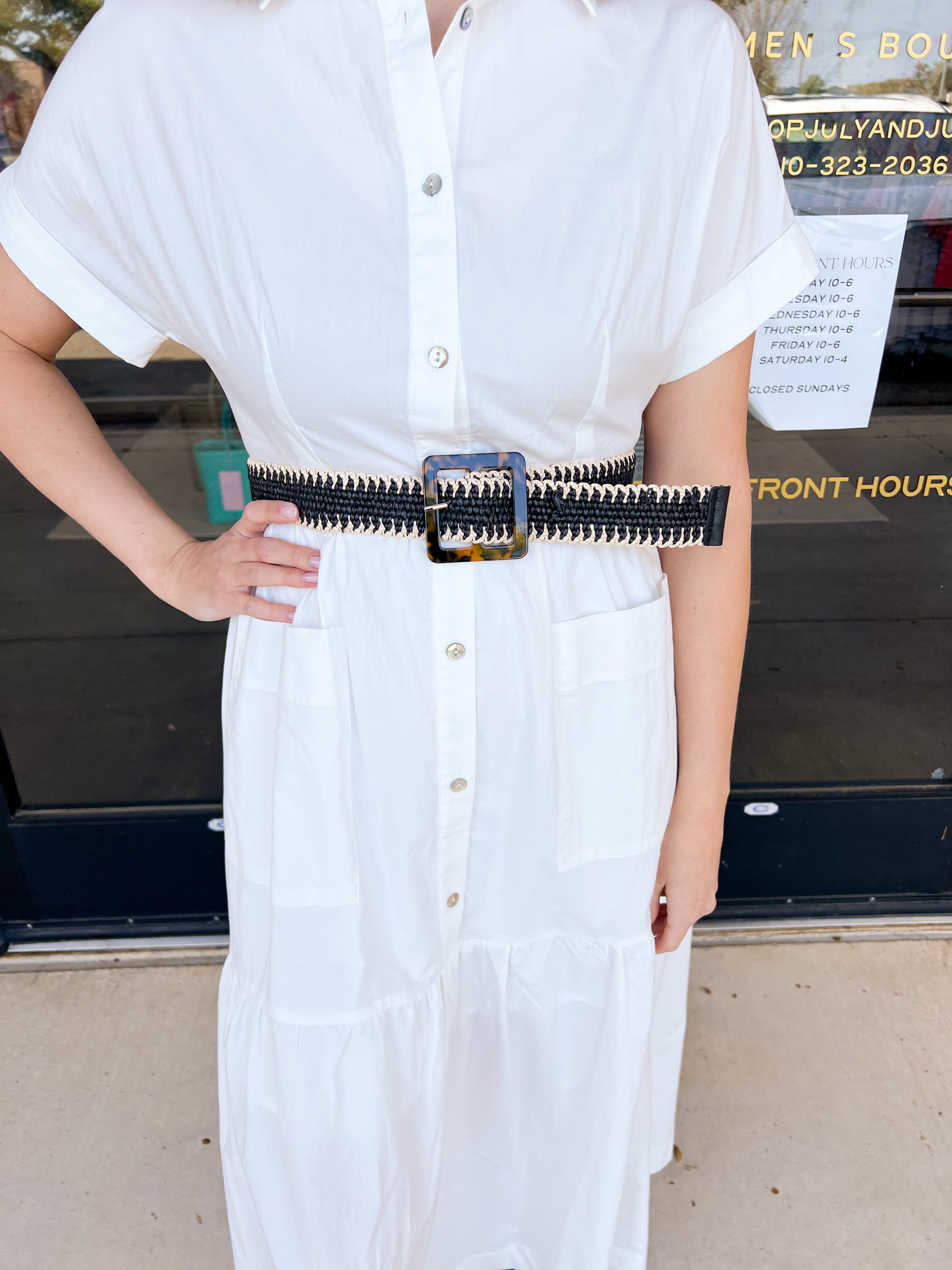 Black Yara Belt-130 Accessories-SHIRALEAH-July & June Women's Fashion Boutique Located in San Antonio, Texas