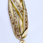 Scarf Necklace - Horse & Pearl-110 Jewelry & Hair-HART DESIGNS-July & June Women's Fashion Boutique Located in San Antonio, Texas