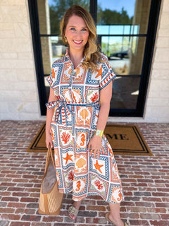 By the Shores Midi Dress-500 Midi-POLOGRAM-July & June Women's Fashion Boutique Located in San Antonio, Texas