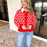 I Heart You Cardigan-230 Sweaters/Cardis-SWEET LOVELY BY JEN-July & June Women's Fashion Boutique Located in San Antonio, Texas