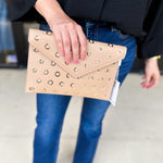 Ramona Gromet Crossbody Bag - Nude-130 ACCESSORIES-Moda Luxe-July & June Women's Fashion Boutique Located in San Antonio, Texas