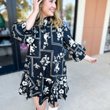 The Jolie Mini Dress - Black-510 Mini-ENTRO-July & June Women's Fashion Boutique Located in San Antonio, Texas