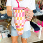 SWIG - Sherbet Stripe Mega Mug (40oz.)-140 Gifts + Home-SWIG-July & June Women's Fashion Boutique Located in San Antonio, Texas