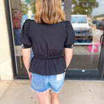 Kendra Blouse-200 Fashion Blouses-ENTRO-July & June Women's Fashion Boutique Located in San Antonio, Texas