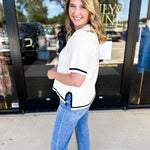 Chic Knit Top-230 Sweaters/Cardis-FATE-July & June Women's Fashion Boutique Located in San Antonio, Texas