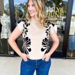 The Brea Sweater Top-230 Sweaters/Cardis-ENTRO-July & June Women's Fashion Boutique Located in San Antonio, Texas