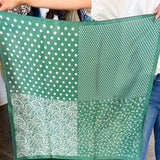 Paisley Square Scarf - Green-130 ACCESSORIES-SHIRALEAH-July & June Women's Fashion Boutique Located in San Antonio, Texas
