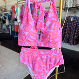 Mary Square - Sandy Short Two Piece Swim Suit - Kristi - FINAL SALE-300 Athleisure/Lounge-MARY SQUARE-July & June Women's Fashion Boutique Located in San Antonio, Texas
