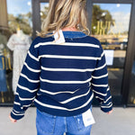 Denim Dreams Cardigan-230 Sweaters/Cardis-ENTRO-July & June Women's Fashion Boutique Located in San Antonio, Texas