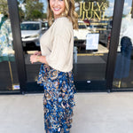 The Kimmy Sweater Top - Oatmeal-230 Sweaters/Cardis-ENTRO-July & June Women's Fashion Boutique Located in San Antonio, Texas