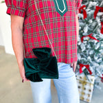 Cora Clutch - Emerald-130 Accessories-SHIRALEAH-July & June Women's Fashion Boutique Located in San Antonio, Texas