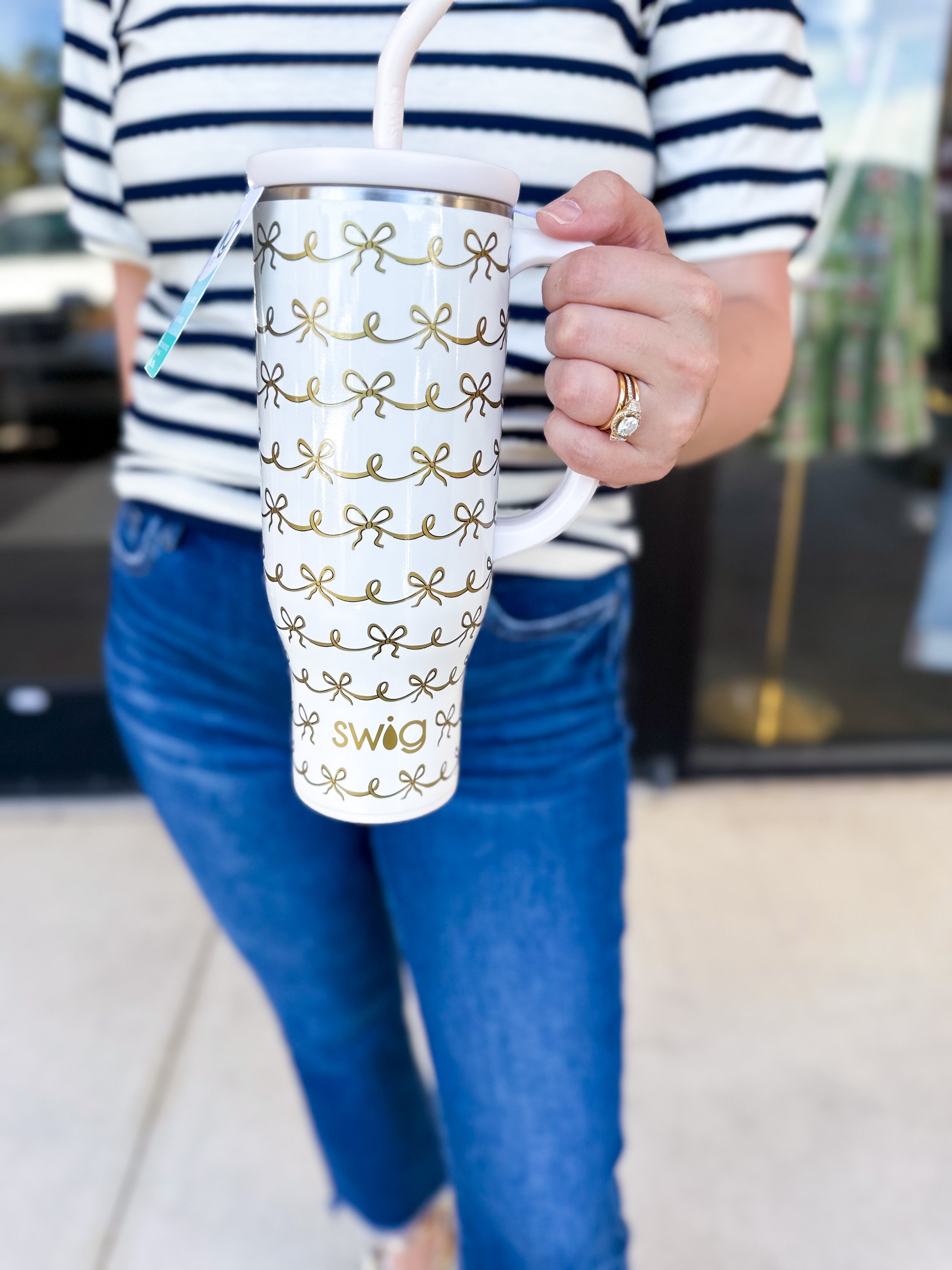 SWIG - Pretty in Pearl Mega Mug 30oz-140 Gifts + Home-SWIG-July & June Women's Fashion Boutique Located in San Antonio, Texas