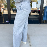 Soft Modal Lounge Pants - Grey-300 Athleisure/Lounge-SKIES ARE BLUE-July & June Women's Fashion Boutique Located in San Antonio, Texas