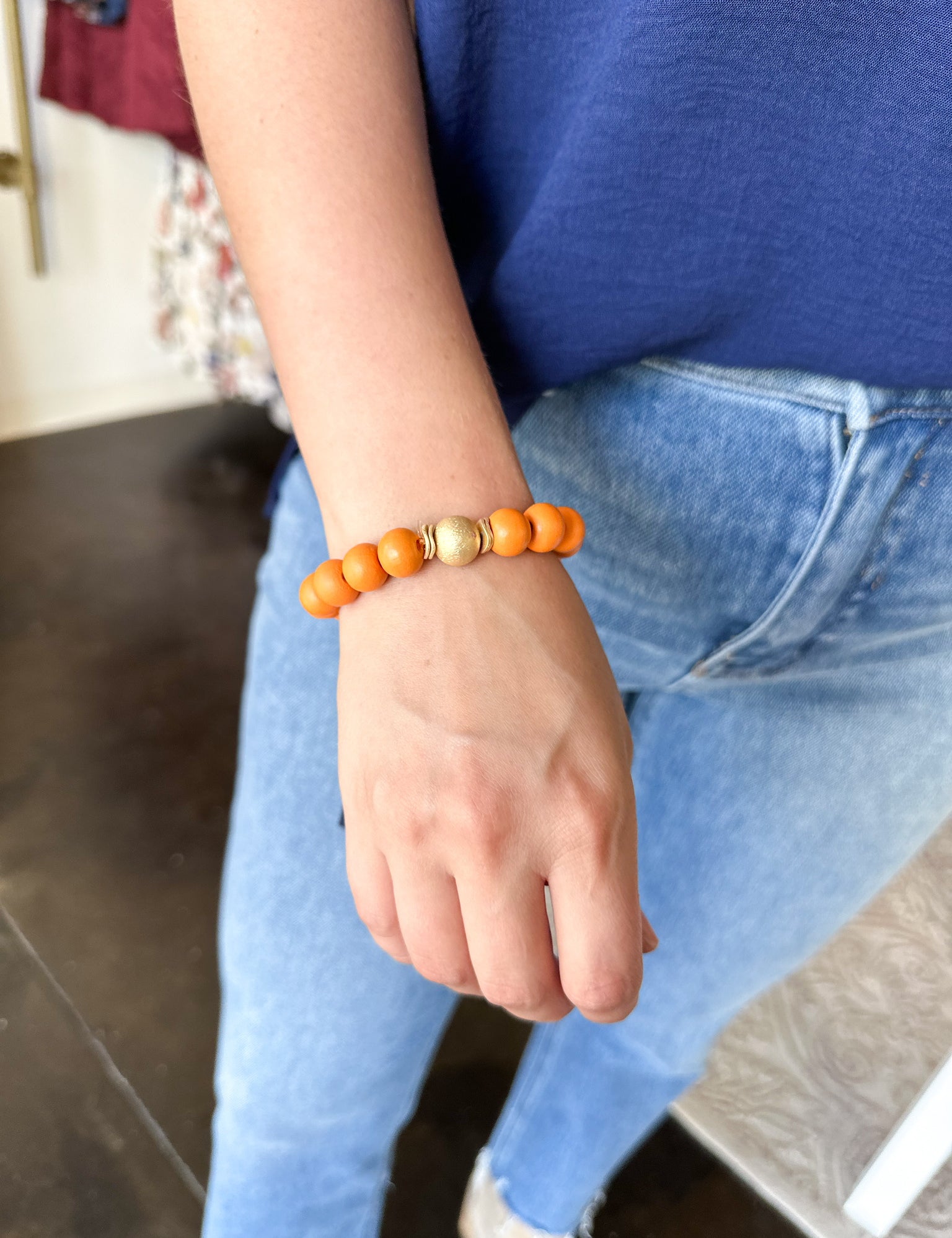 Michelle McDowell - Ryden Bracelet - Orange-110 Jewelry & Hair-Michelle McDowell-July & June Women's Fashion Boutique Located in San Antonio, Texas