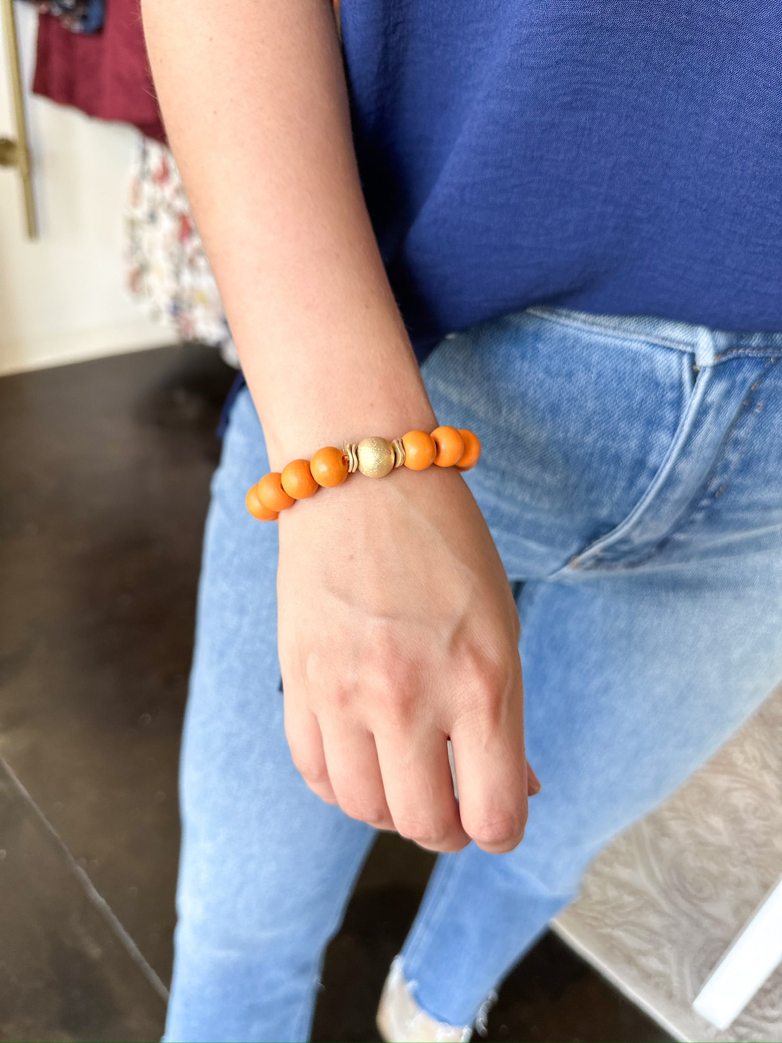 Michelle McDowell - Ryden Bracelet - Orange-110 Jewelry & Hair-Michelle McDowell-July & June Women's Fashion Boutique Located in San Antonio, Texas