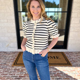 The Simply Sweet Cardigan - Cream-230 Sweaters/Cardis-ENTRO-July & June Women's Fashion Boutique Located in San Antonio, Texas