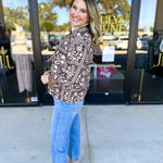 The Wrenlee Puff Jacket - Chocolate Brown-600 Outerwear-POLOGRAM-July & June Women's Fashion Boutique Located in San Antonio, Texas