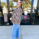 The Wrenlee Puff Jacket - Chocolate Brown-600 Outerwear-POLOGRAM-July & June Women's Fashion Boutique Located in San Antonio, Texas