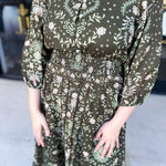 Enchanted Floral Midi Dress-500 Midi-POLOGRAM-July & June Women's Fashion Boutique Located in San Antonio, Texas