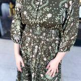 Enchanted Floral Midi Dress-500 Midi-POLOGRAM-July & June Women's Fashion Boutique Located in San Antonio, Texas