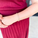 Natalie Wood - Enchanted Tennis Bracelet in Gold-110 Jewelry & Hair-Natalie Wood-July & June Women's Fashion Boutique Located in San Antonio, Texas