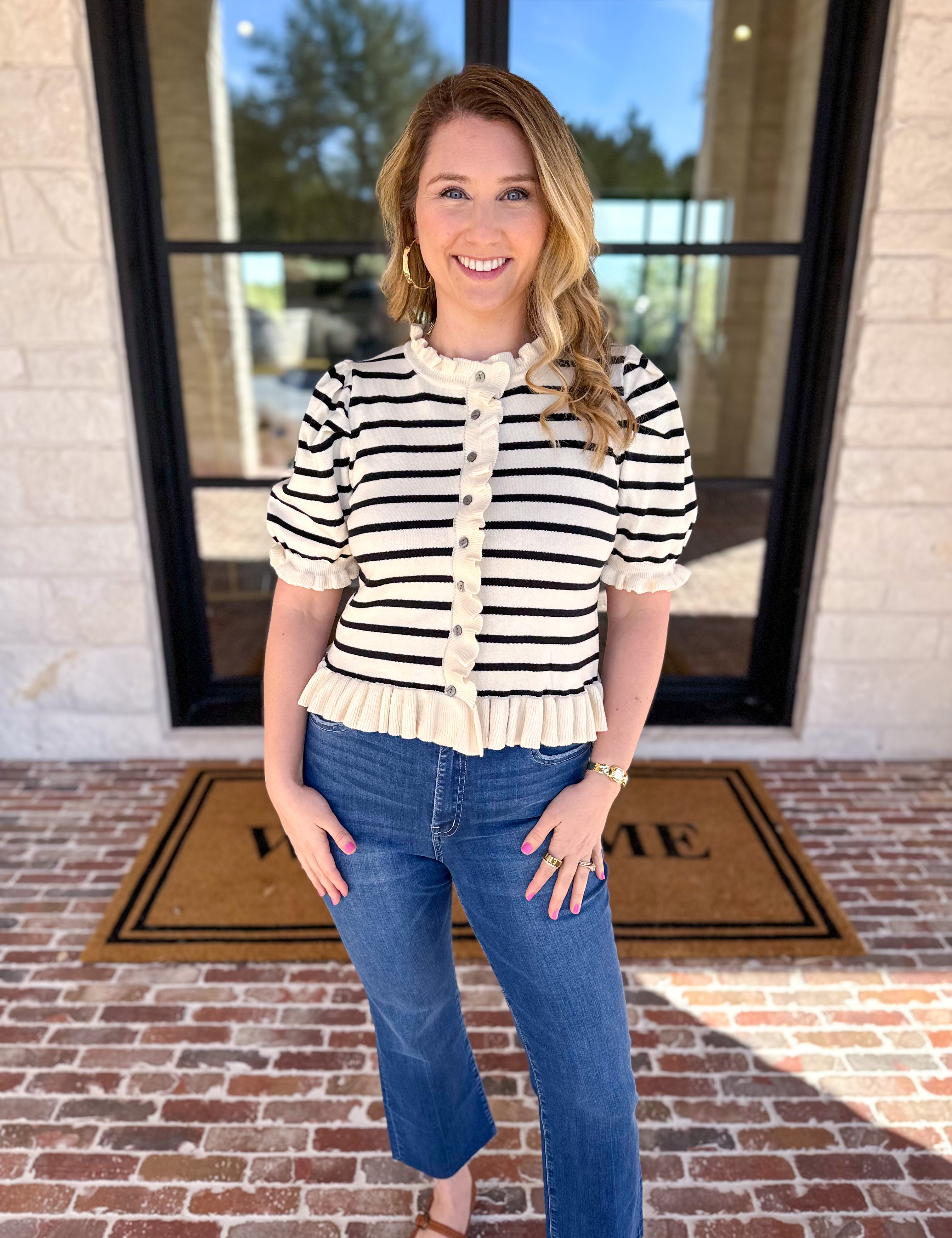 The Simply Sweet Cardigan - Cream-230 Sweaters/Cardis-ENTRO-July & June Women's Fashion Boutique Located in San Antonio, Texas