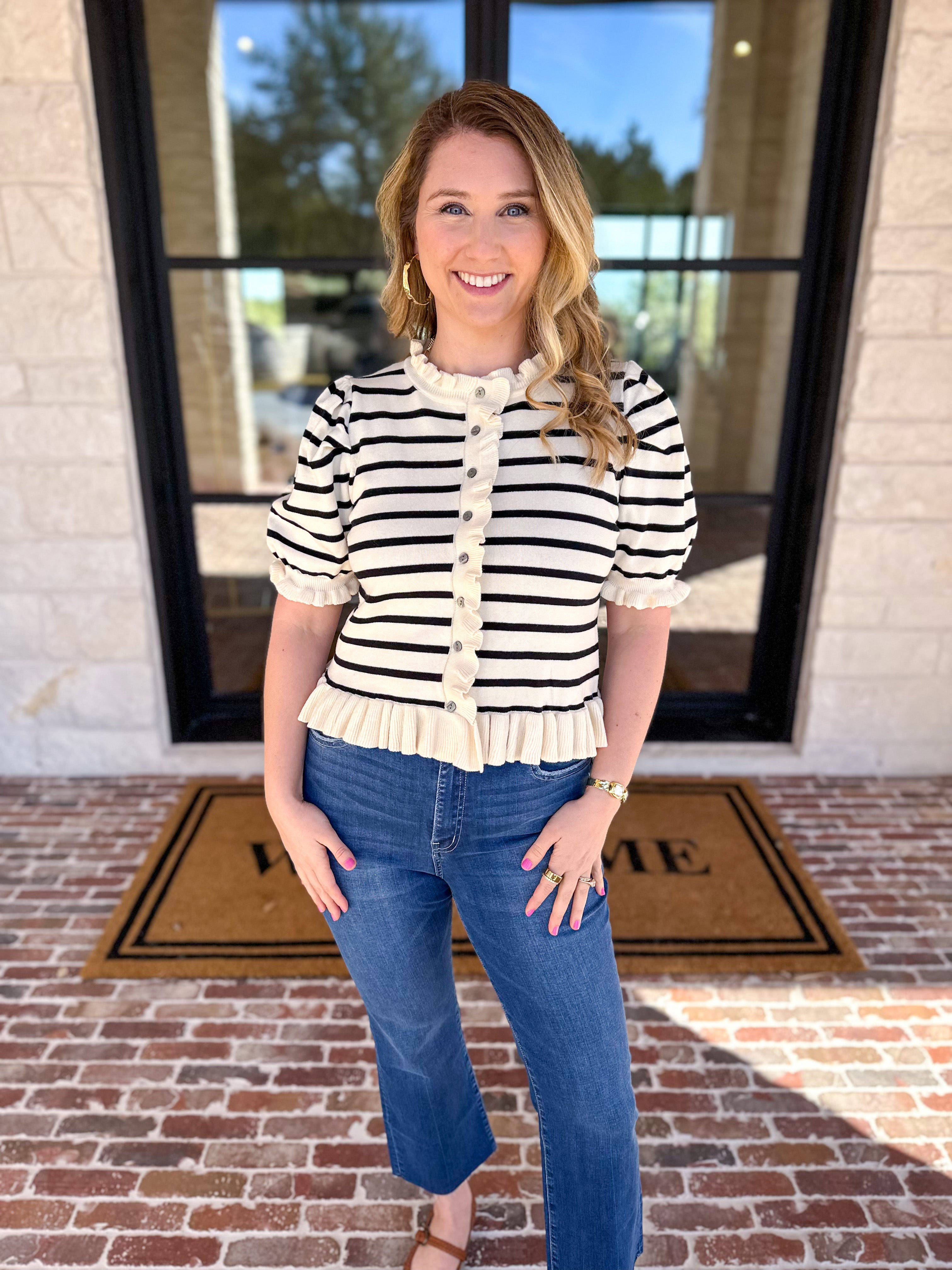 The Simply Sweet Cardigan - Cream-230 Sweaters/Cardis-ENTRO-July & June Women's Fashion Boutique Located in San Antonio, Texas