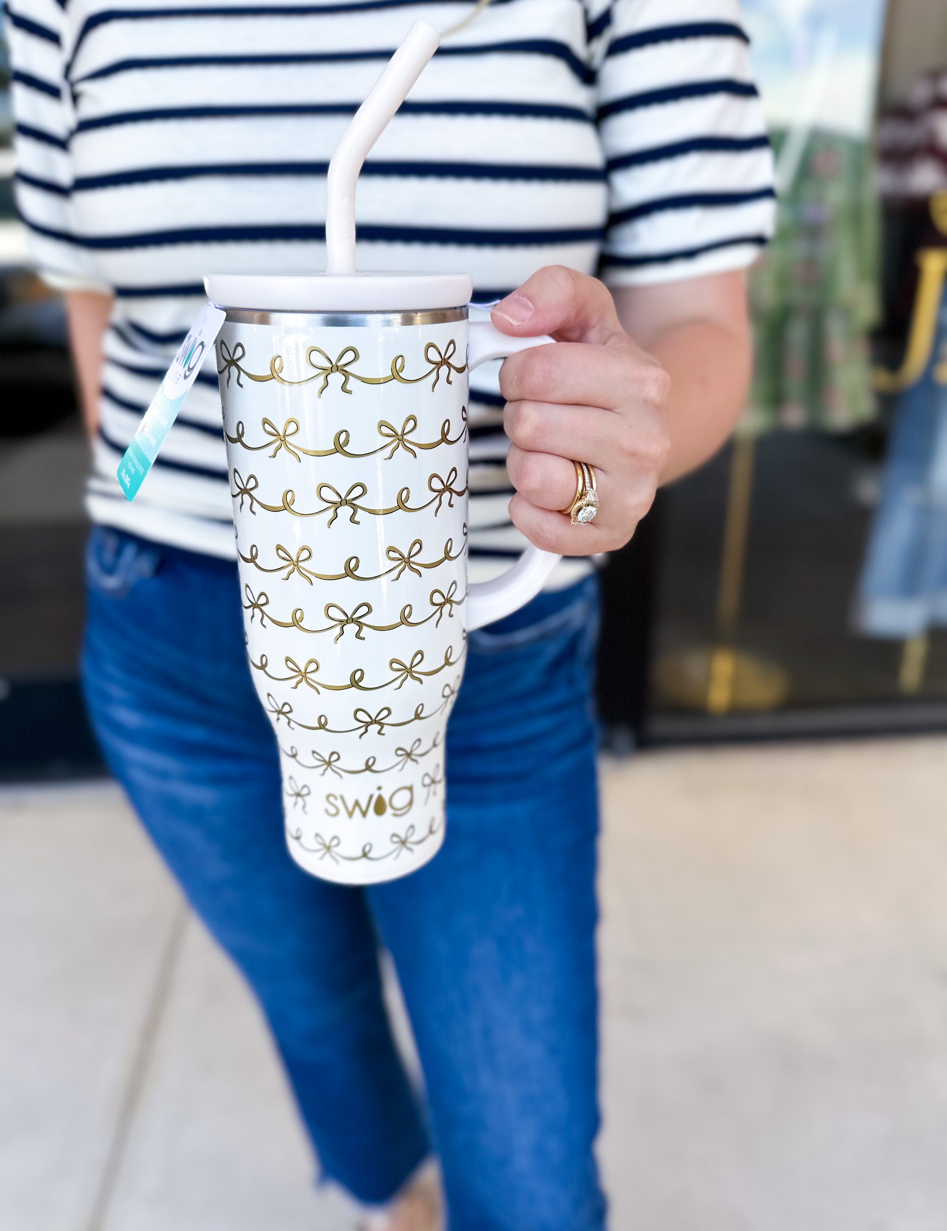SWIG - Pretty in Pearl Mega Mug 30oz-140 Gifts + Home-SWIG-July & June Women's Fashion Boutique Located in San Antonio, Texas