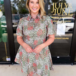 Mary Square - Rory Open Meadows Mini Dress-510 Mini-MARY SQUARE-July & June Women's Fashion Boutique Located in San Antonio, Texas