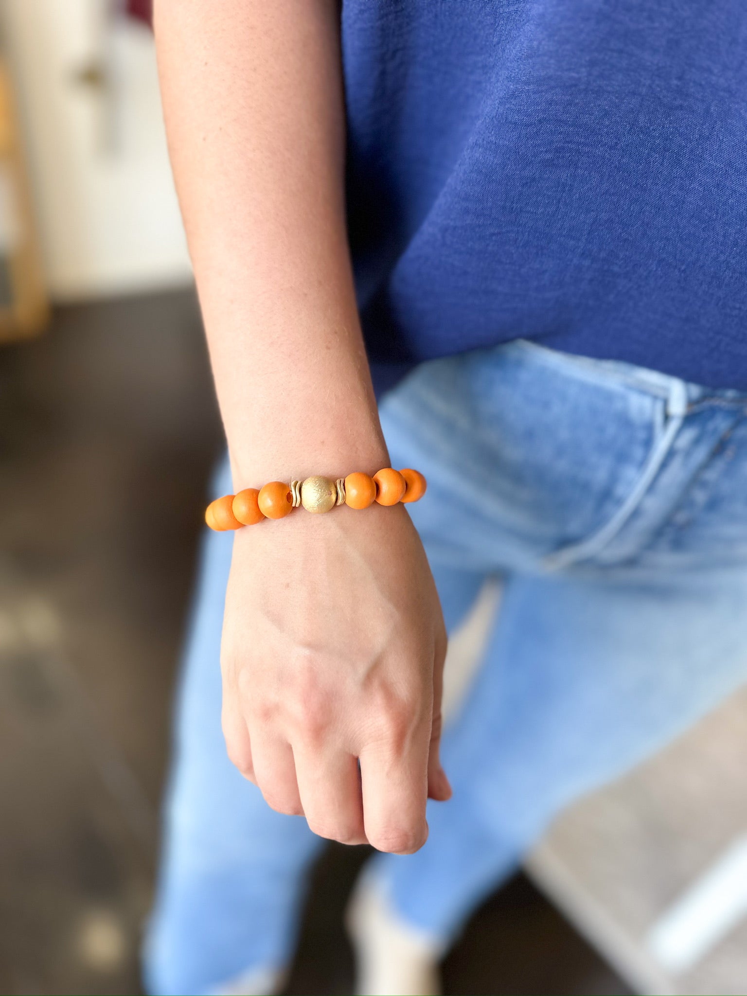 Michelle McDowell - Ryden Bracelet - Orange-110 Jewelry & Hair-Michelle McDowell-July & June Women's Fashion Boutique Located in San Antonio, Texas