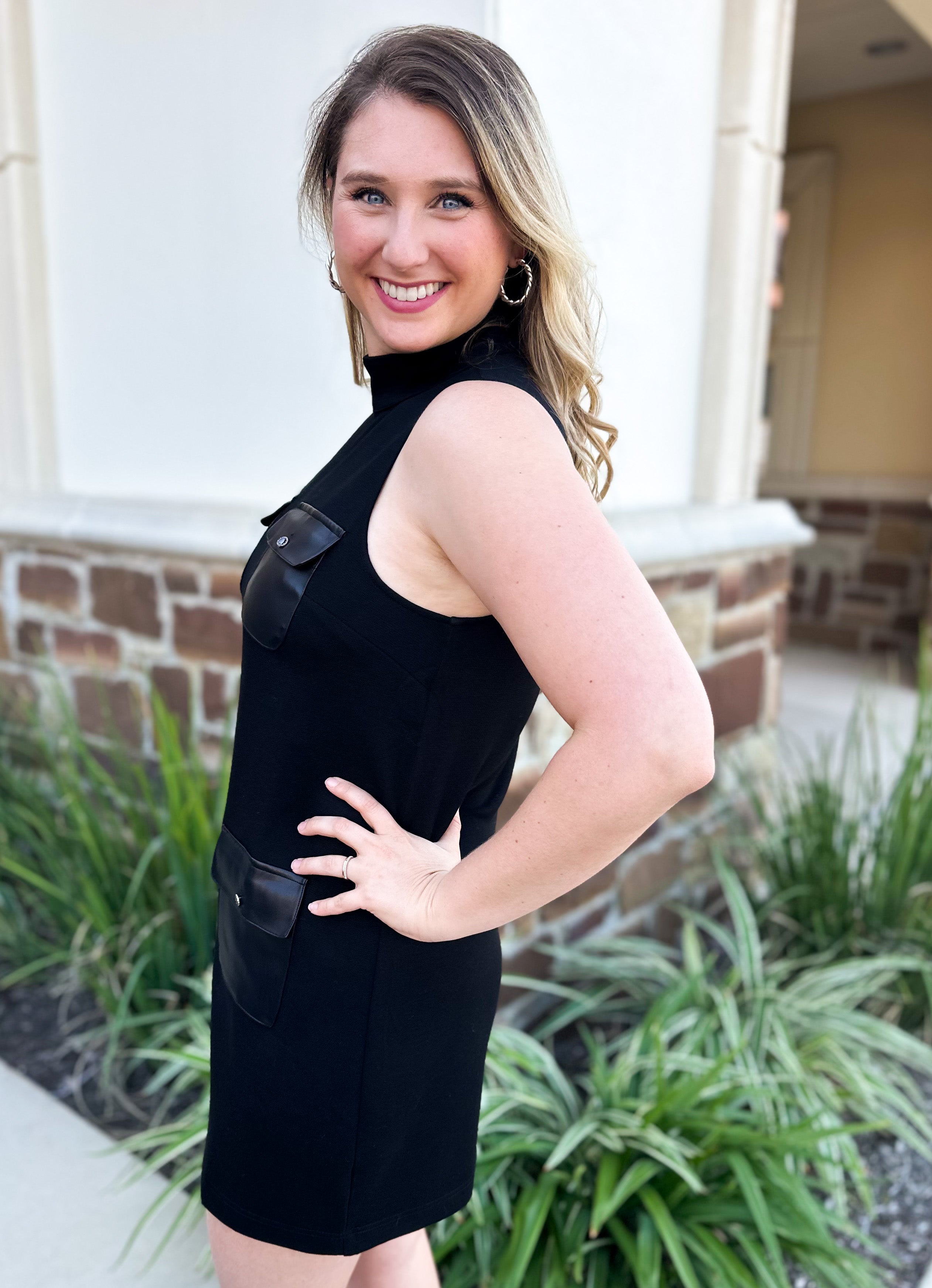 The Audrey Black Mini Dress-510 Mini-FATE-July & June Women's Fashion Boutique Located in San Antonio, Texas