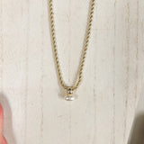 Natalie Wood - Midnight Tide Pendant Necklace - Gold/Pearl-110 Jewelry & Hair-Natalie Wood-July & June Women's Fashion Boutique Located in San Antonio, Texas
