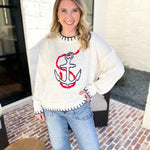Let's Set Sail Sweater-230 Sweaters/Cardis-BAILEY ROSE-July & June Women's Fashion Boutique Located in San Antonio, Texas
