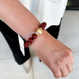 Michelle McDowell - Ryden Bracelet - Garnet-110 Jewelry & Hair-Michelle McDowell-July & June Women's Fashion Boutique Located in San Antonio, Texas