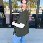 THML - Chic Knit Cardigan Wrap - Green-230 Sweaters/Cardis-THML-July & June Women's Fashion Boutique Located in San Antonio, Texas
