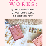 Charm Bar Experience - Bracelet Package - 1 Chain & 5 Charms-July & June Women's Boutique-July & June Women's Fashion Boutique Located in San Antonio, Texas