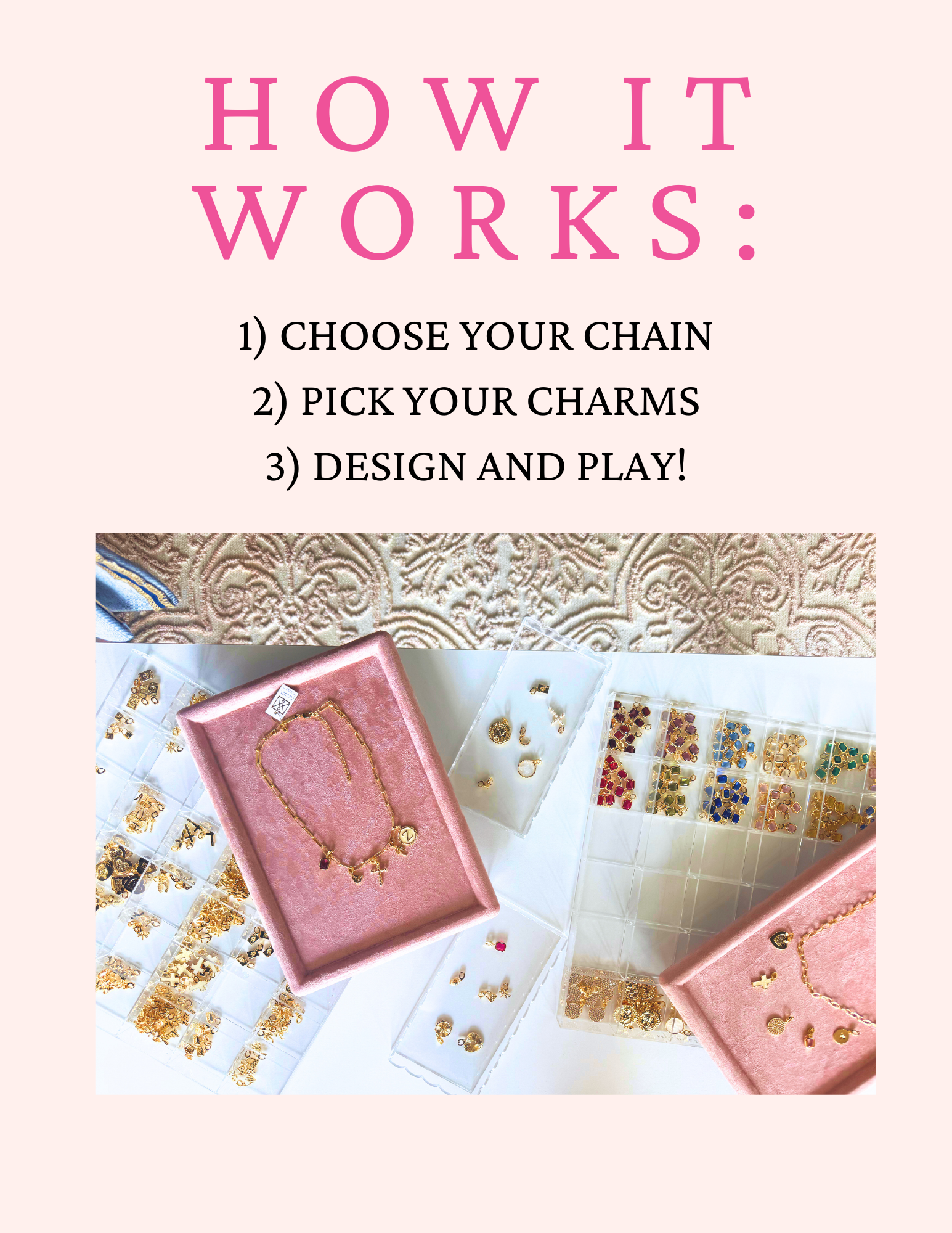 Charm Bar Experience - Bracelet Package - 1 Chain & 5 Charms-July & June Women's Boutique-July & June Women's Fashion Boutique Located in San Antonio, Texas