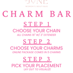 Charm Bar Experience - Bracelet Package - 1 Chain & 5 Charms-July & June Women's Boutique-July & June Women's Fashion Boutique Located in San Antonio, Texas