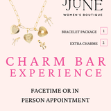 Charm Bar Experience - Bracelet Package - 1 Chain & 5 Charms-July & June Women's Boutique-July & June Women's Fashion Boutique Located in San Antonio, Texas