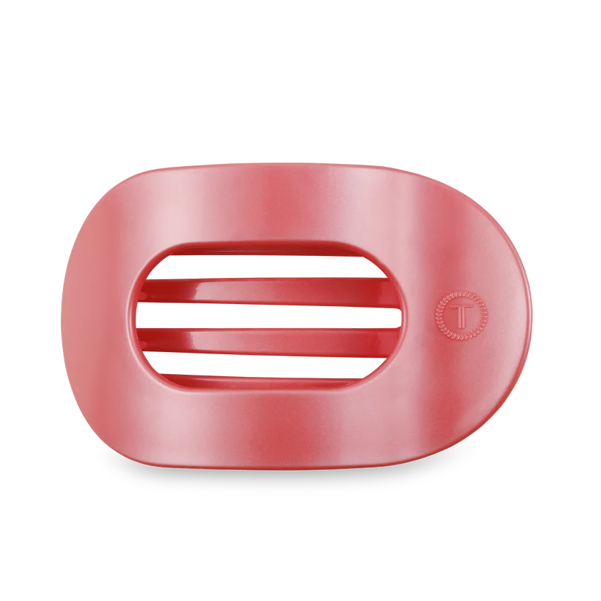 Teleties - Flat Round Hair Clips - Large - Calming Coral-110 Jewelry & Hair-Teleties-July & June Women's Fashion Boutique Located in San Antonio, Texas
