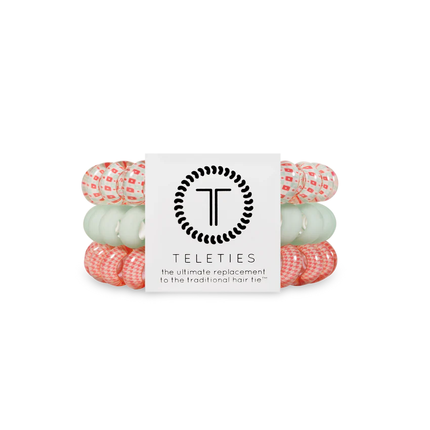 Teleties - Large - Calming Coral-110 Jewelry & Hair-Teleties-July & June Women's Fashion Boutique Located in San Antonio, Texas