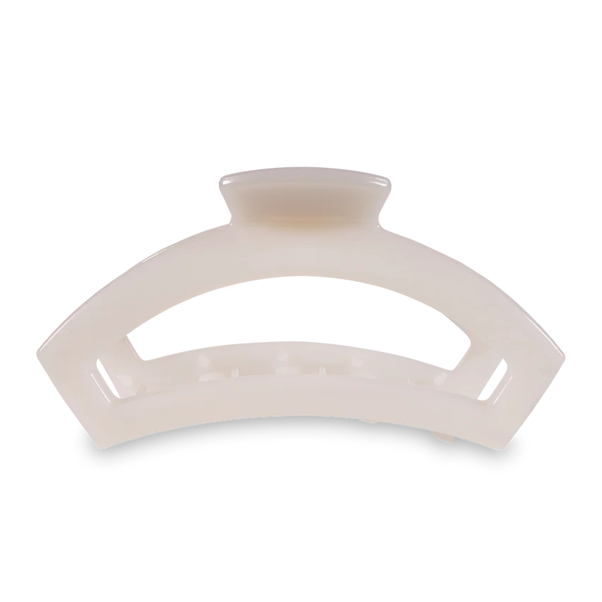 Teleties Hair Open Clip - Large - Coconut White-110 Jewelry & Hair-Teleties-July & June Women's Fashion Boutique Located in San Antonio, Texas