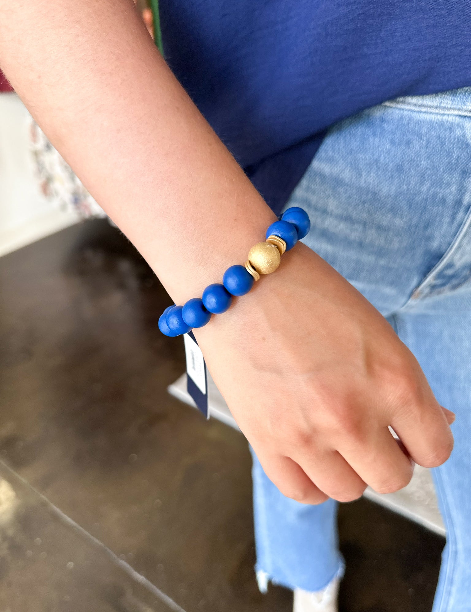 Michelle McDowell - Ryden Bracelet - Blue-110 Jewelry & Hair-Michelle McDowell-July & June Women's Fashion Boutique Located in San Antonio, Texas