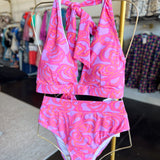 Mary Square - Sandy Short Two Piece Swim Suit - Kristi - FINAL SALE-300 Athleisure/Lounge-MARY SQUARE-July & June Women's Fashion Boutique Located in San Antonio, Texas