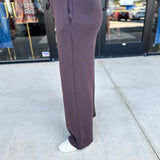 Soft Modal Lounge Pants - Chocolate-300 Athleisure/Lounge-SKIES ARE BLUE-July & June Women's Fashion Boutique Located in San Antonio, Texas
