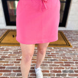 Weekend Traveler Skort Set - Pink-300 Athleisure/Lounge-RAE MODE-July & June Women's Fashion Boutique Located in San Antonio, Texas