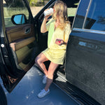 Weekend Traveler Skort Set - Lemon-300 Athleisure/Lounge-RAE MODE-July & June Women's Fashion Boutique Located in San Antonio, Texas