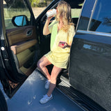 Weekend Traveler Skort Set - Lemon-300 Athleisure/Lounge-RAE MODE-July & June Women's Fashion Boutique Located in San Antonio, Texas